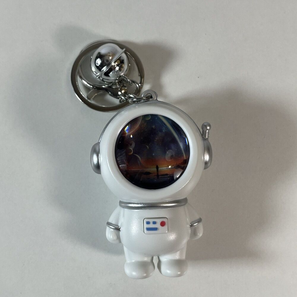 Astronaut Light Up Keychain Galaxy LED